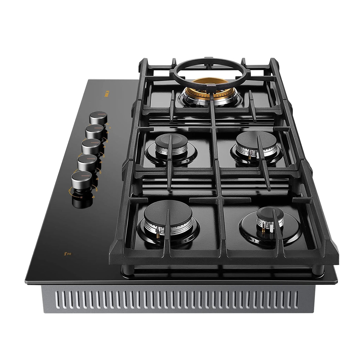 36" Anti-glare Glass Tri-Ring Gas Cooktop Series | GLG36501 by FOTILE