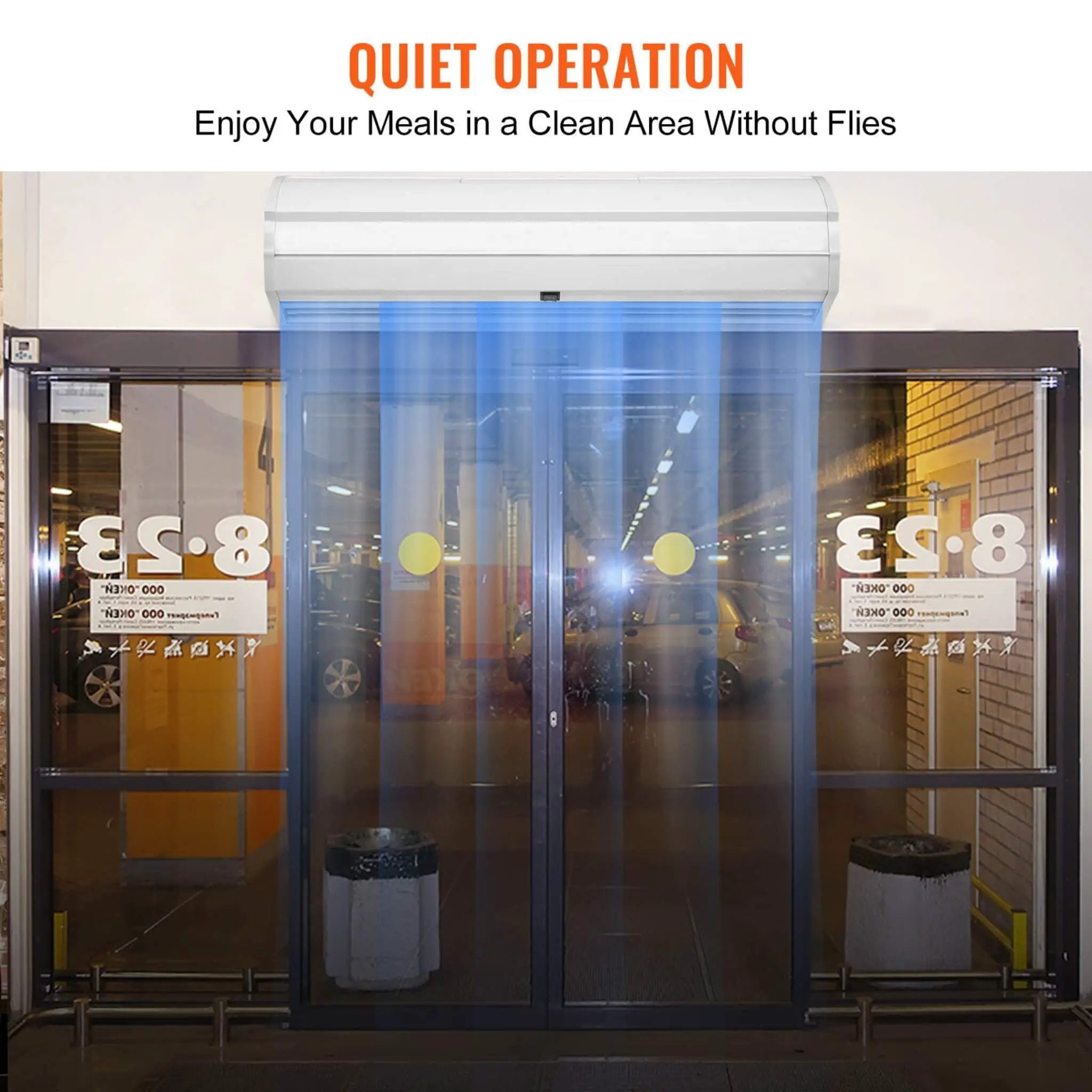36-Inch 110V Commercial 2-Speed 900CFM Indoor Wall-Mounted Air Curtain (SAK63471) by SAKSBY WHOLESALE