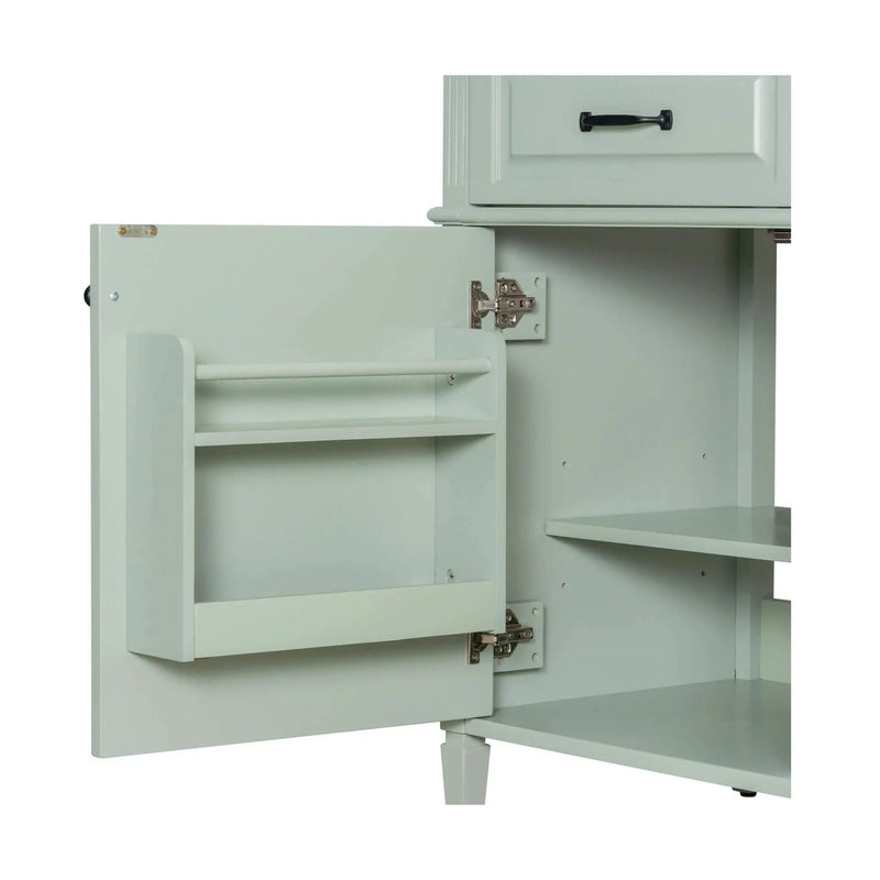 Nuvia 36-Inch Freestanding Bathroom Vanity With Ceramic Sink And Storage Cabinets [Faucet Not Included] (SAK41792) by SAKSBY WHOLESALE