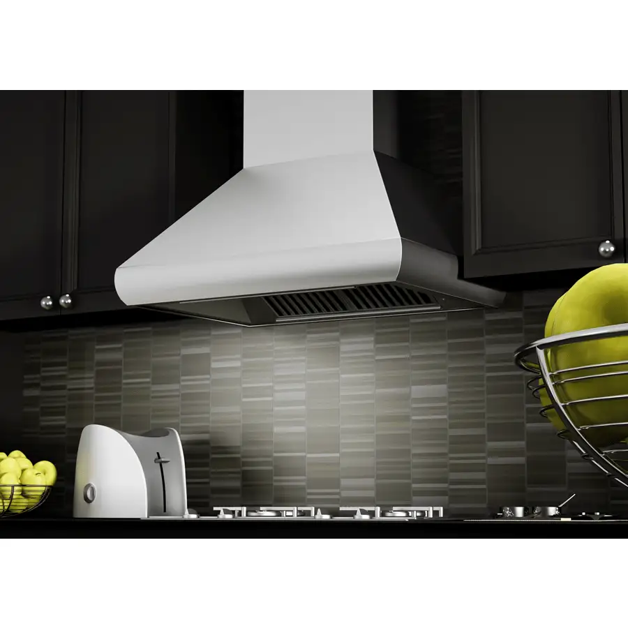 ZLINE 36" Remote Blower Stainless Wall Range Hood, 587-RS-36-400 by Farmhouse Kitchen and Bath