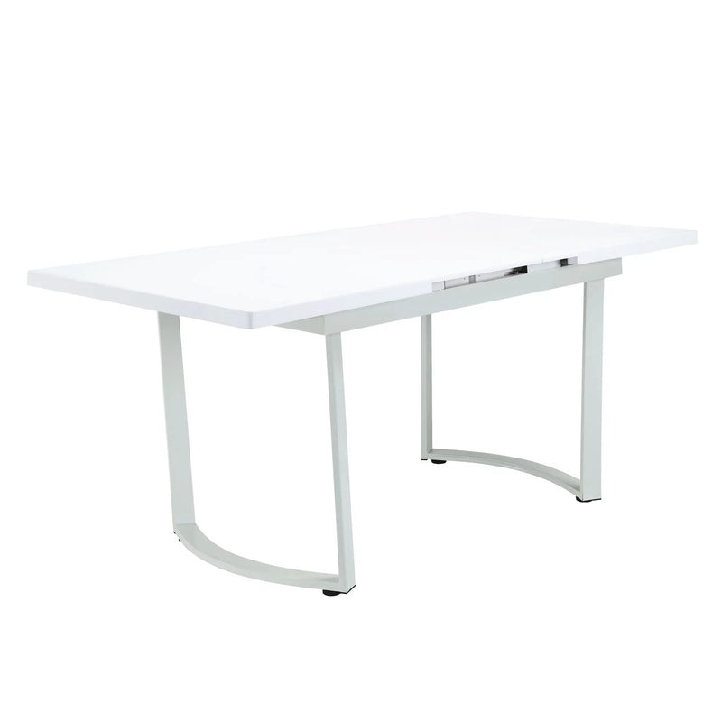 Palton - Dining Table - High Gloss White by Unique Piece Furniture