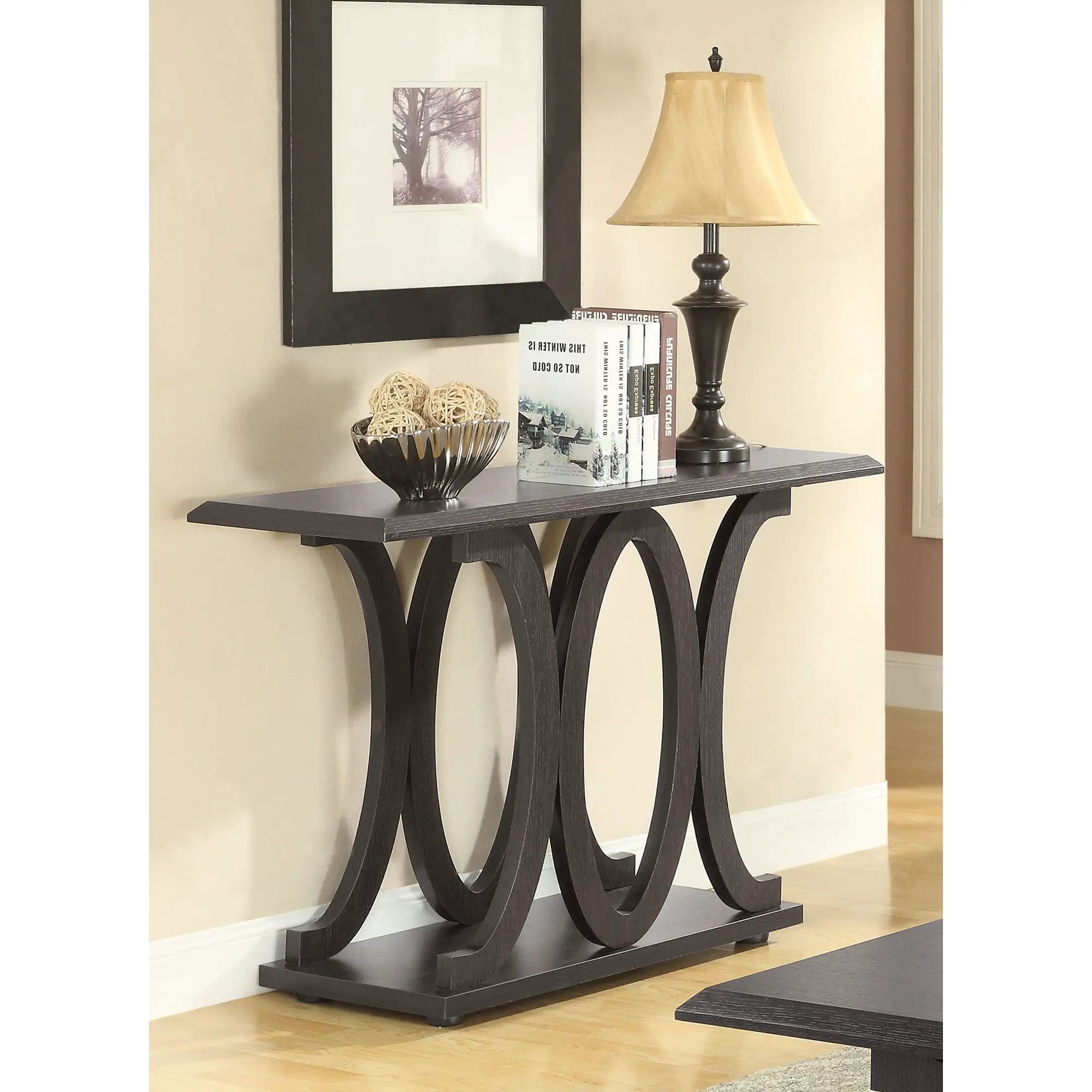 Karsten - Entryway Console Table - Gray by HouseOfZazla