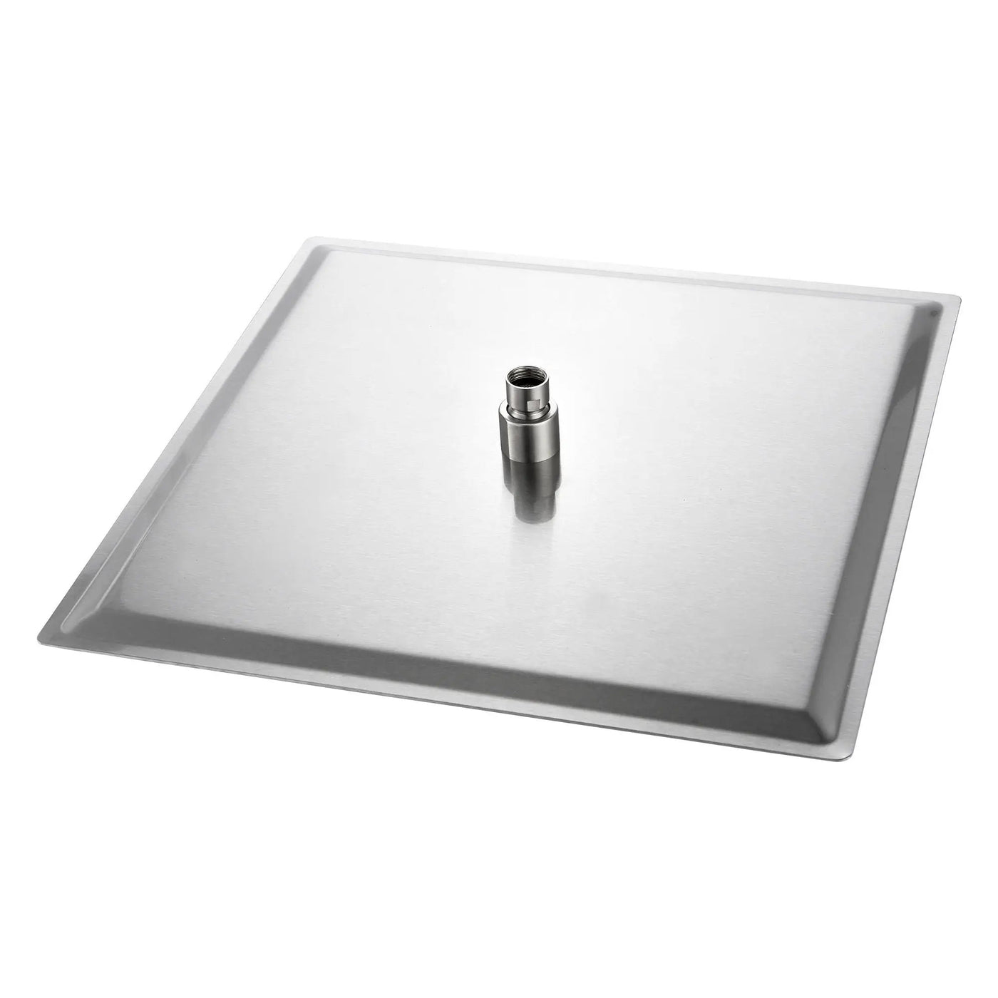 Modern 10" Square Rainfall Shower Head & Stainless Steel Wall Or Ceiling Mount Luxury Spa Shower Panel by HouseOfZazla