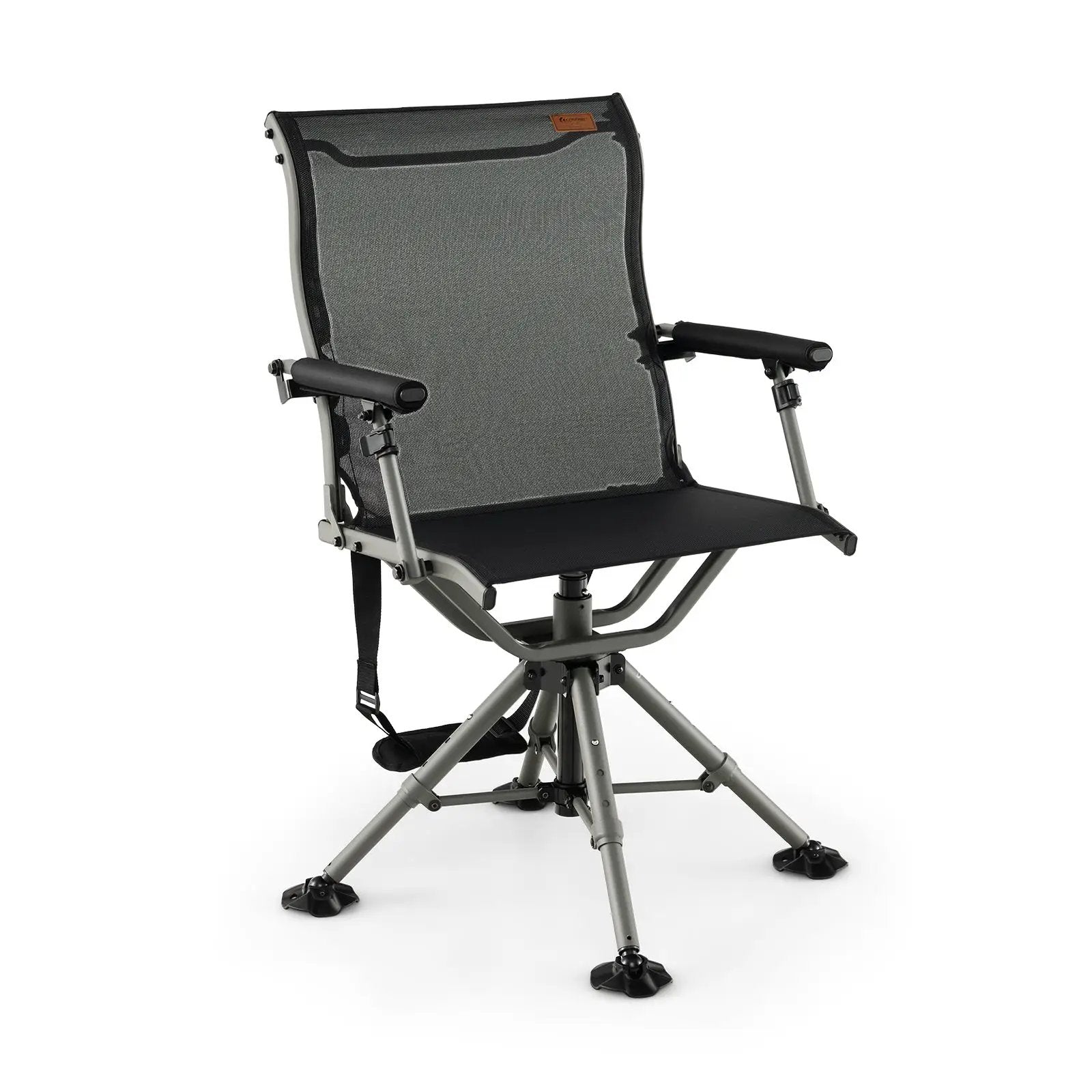 360 Degree Silent Swivel Hunting Chair-Black by DirectDeals