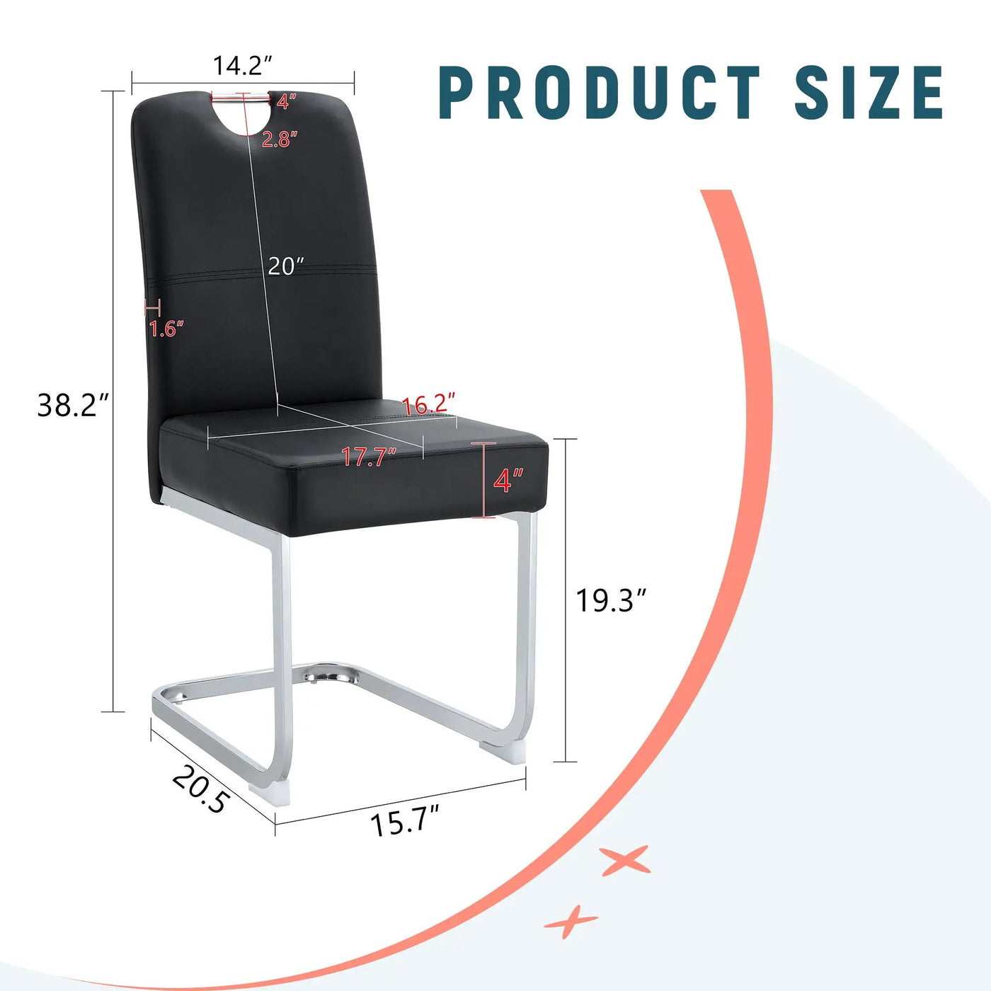 Coaster Dining Chairs With Built In Spring Packages & Ergonomic Design by Unique Piece Furniture