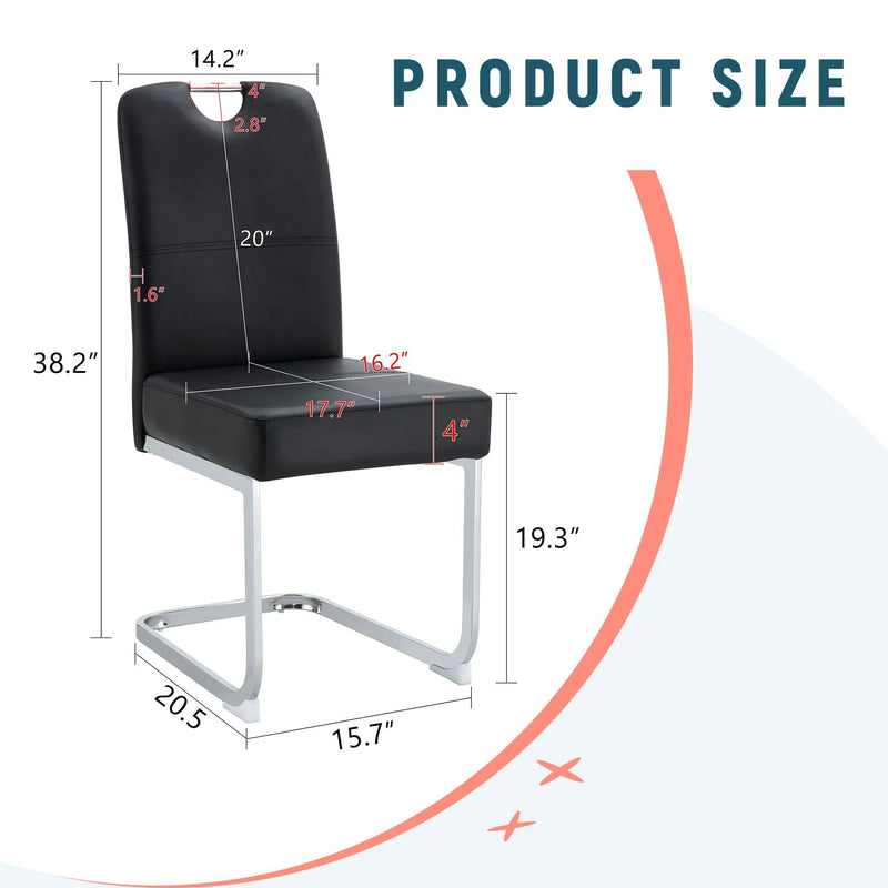 Coaster Dining Chairs With Built In Spring Packages & Ergonomic Design by Unique Piece Furniture