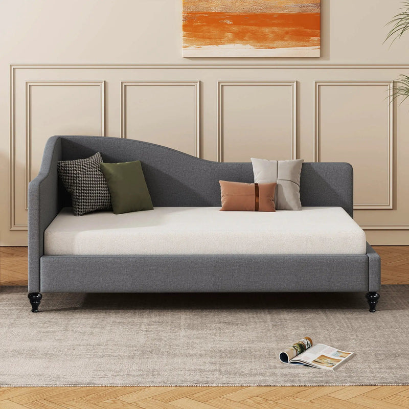Modern L Shaped Daybed With Legs by Unique Piece Furniture