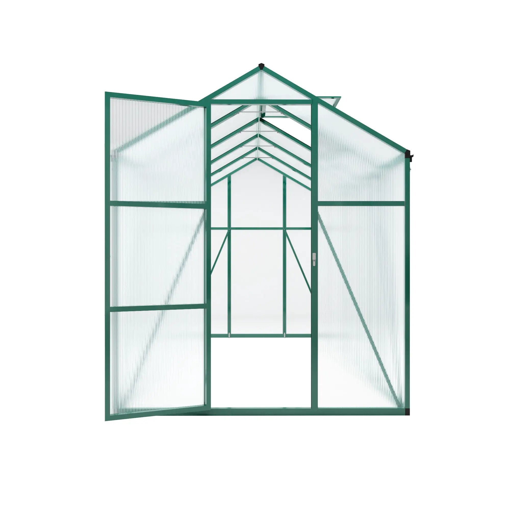 Polycarbonate Walk-In house, Raised Base For Outdoor In All Season by HouseOfZazla