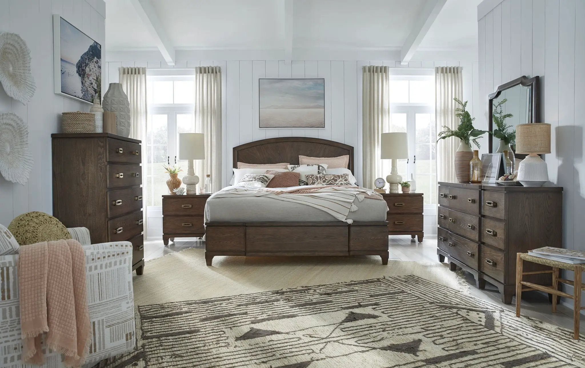 Sugar Mill - Drawer Nightstand - Spiced Rum by Unique Piece Furniture