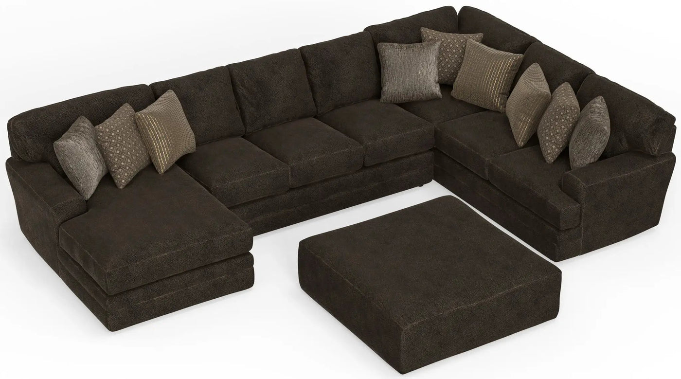 Mammoth - Sectional With Cocktail Ottoman by Unique Piece Furniture