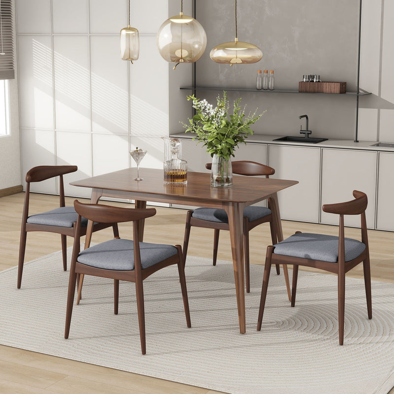 Dining Chairs With Ergonomic Backrest & Comfort Cushions (Set of 2) by HouseOfZazla