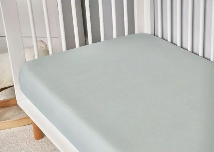BedGear Hyper-Linen Crib Sheet, Light Green by HouseOfZazla
