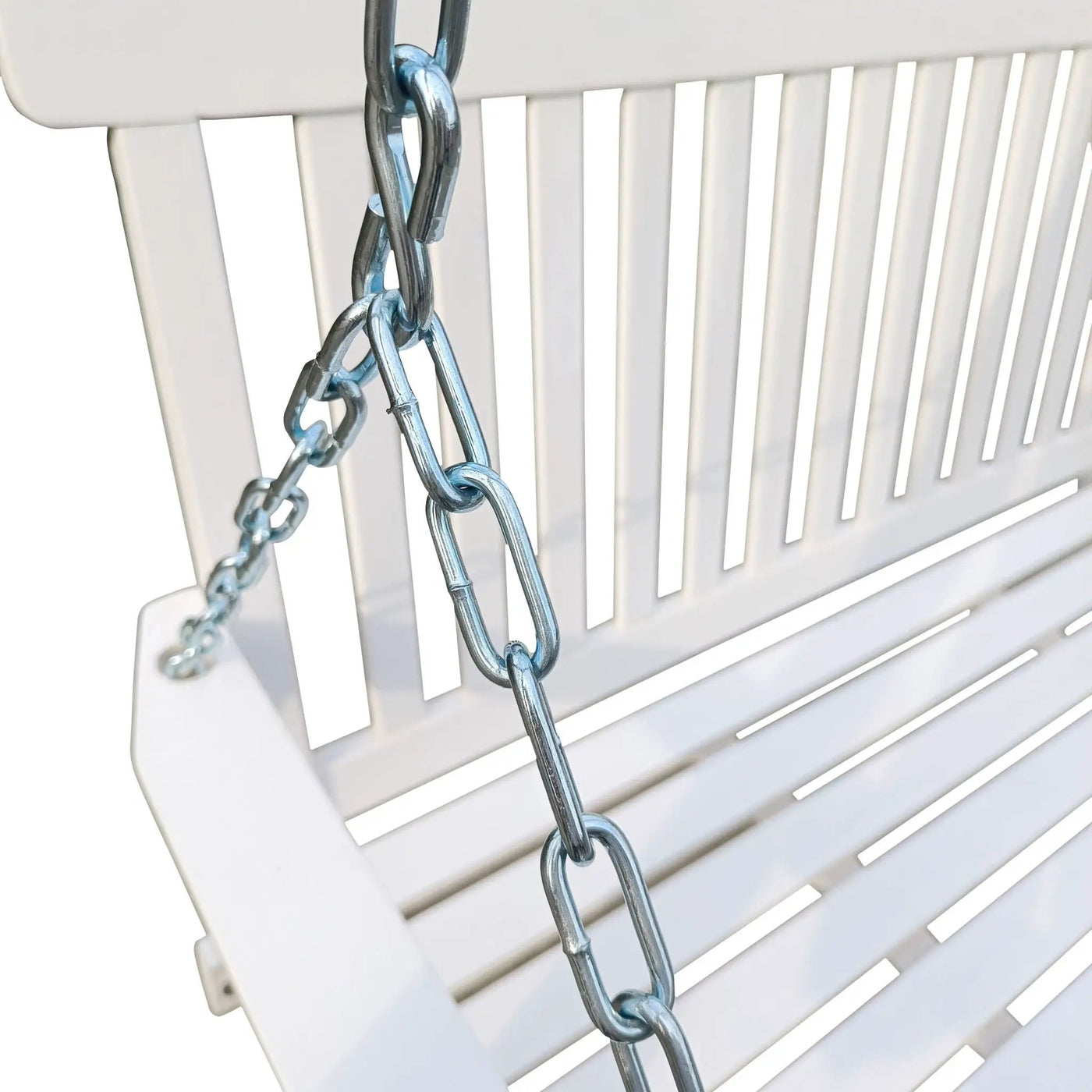 Front Porch Swing With Armrests For Outdoor Patio, Garden Yard, Backyard Or Sunroom by Unique Piece Furniture