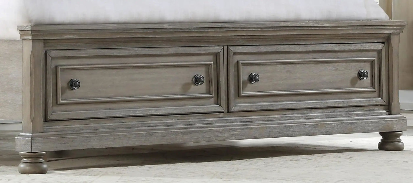 Elegant Design Storage Bed by HouseOfZazla