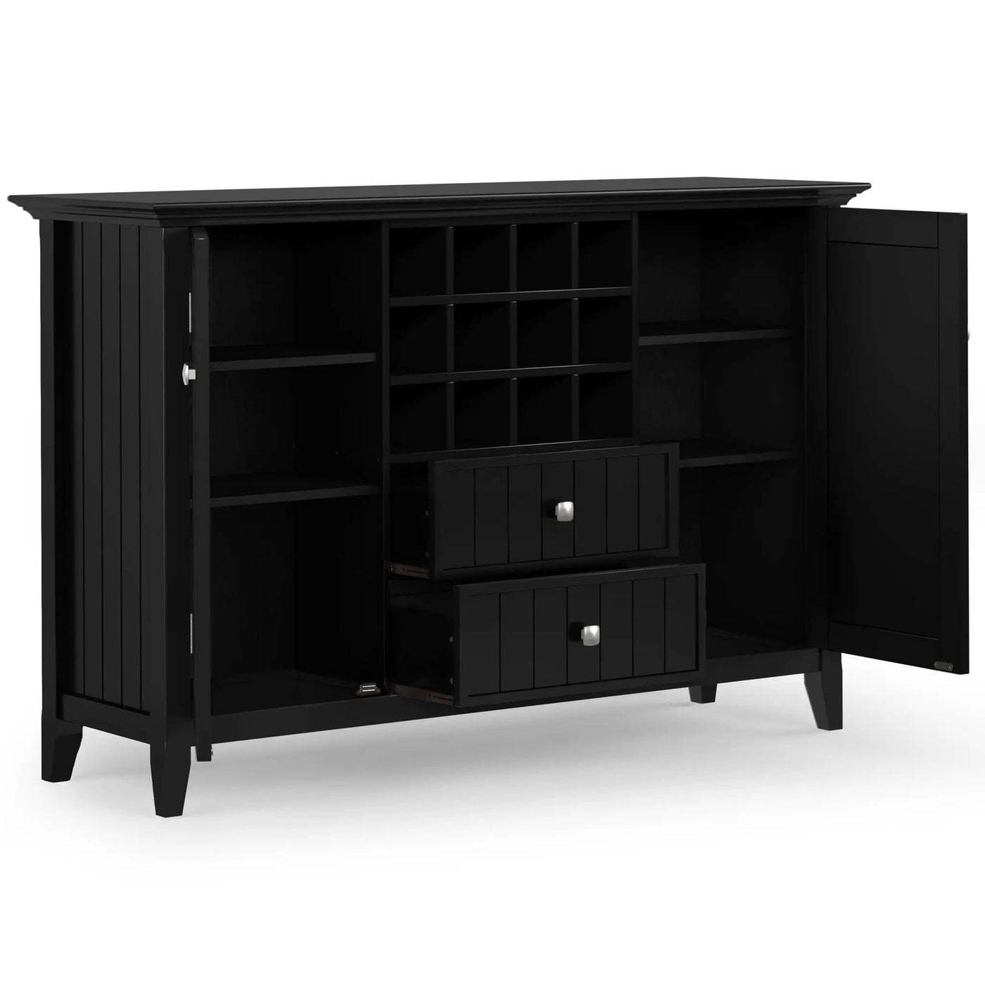Bedford - Sideboard Buffet And Wine Rack by HouseOfZazla