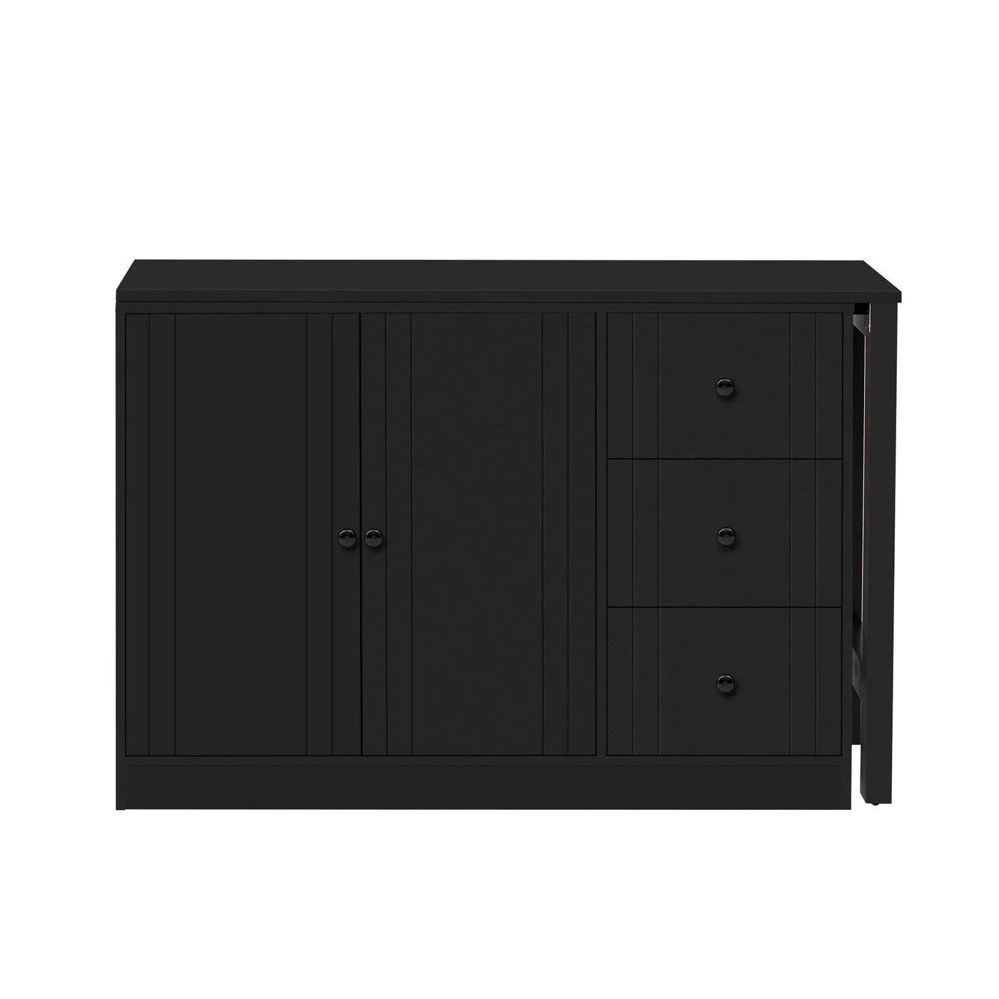 U Style 89.7'' Wooden Sideboard with Extendable Table by HouseOfZazla