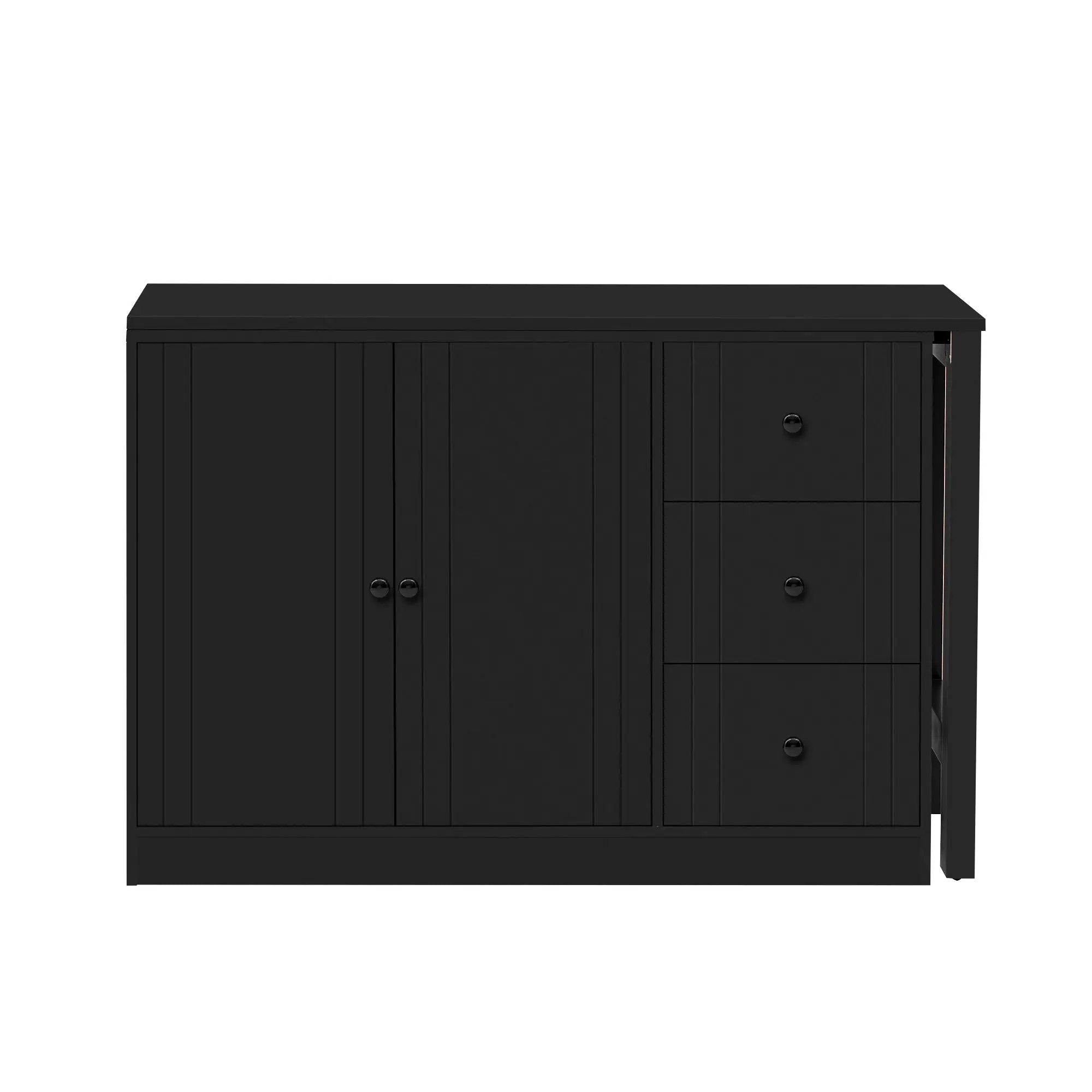 U Style 89.7'' Wooden Sideboard with Extendable Table by HouseOfZazla