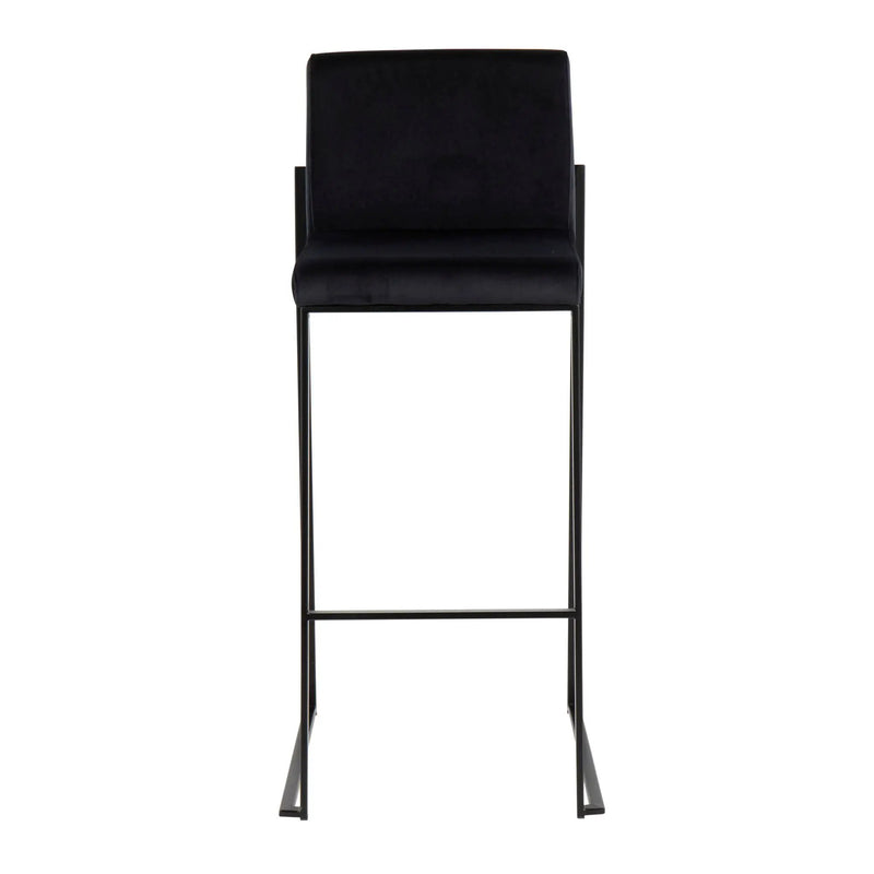 Fuji - Contemporary High Back Barstool Elegant Design by HouseOfZazla