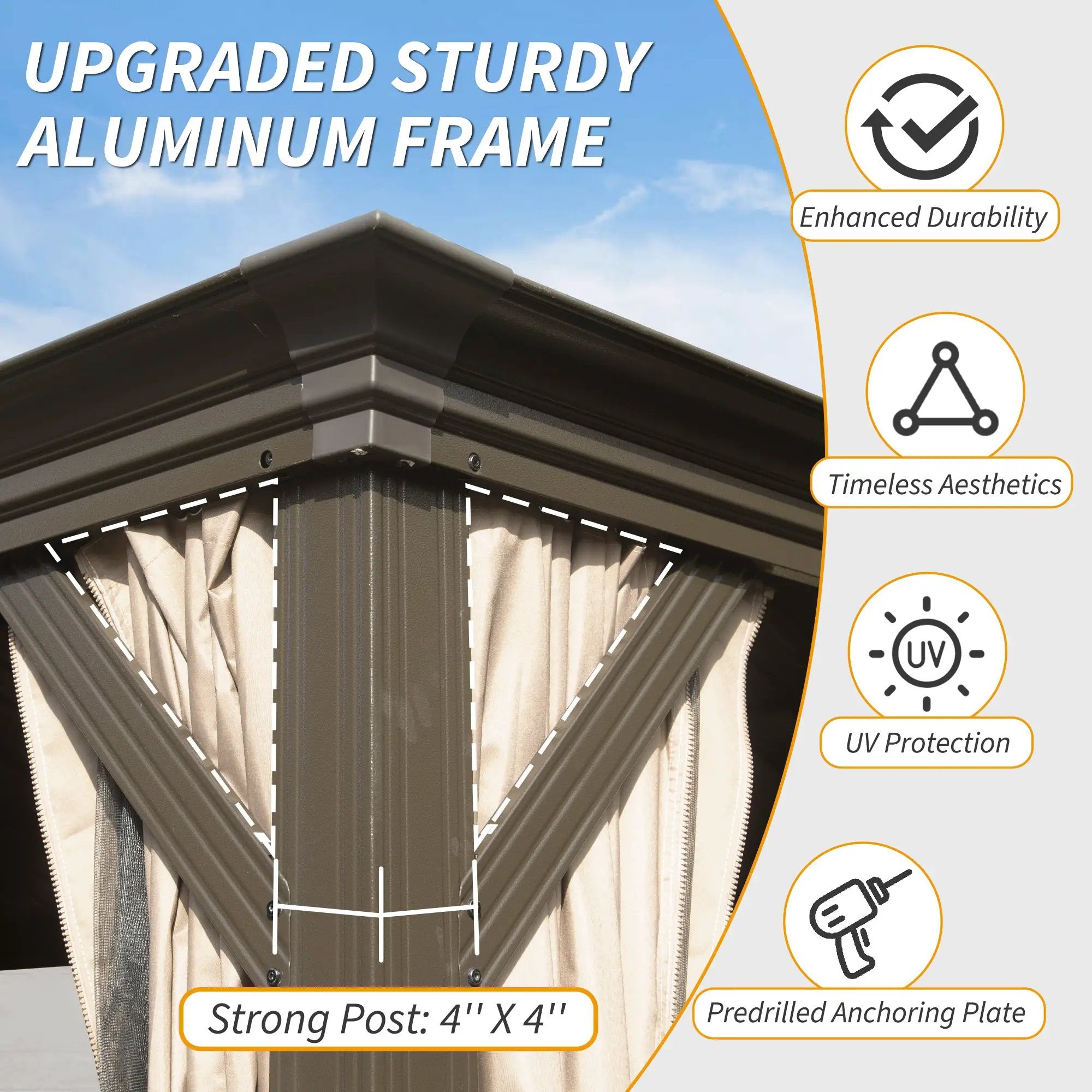 14' X 24' Hardtop Gazebo by HouseOfZazla