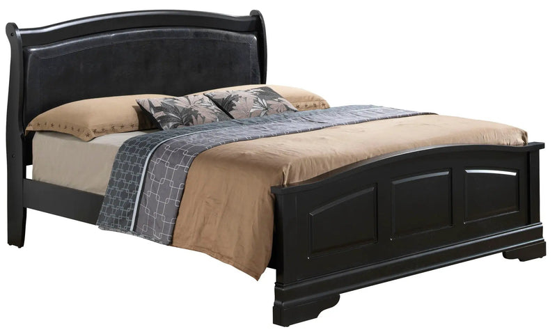 Panel Sleigh Bed Elegantly Crafted by Unique Piece Furniture