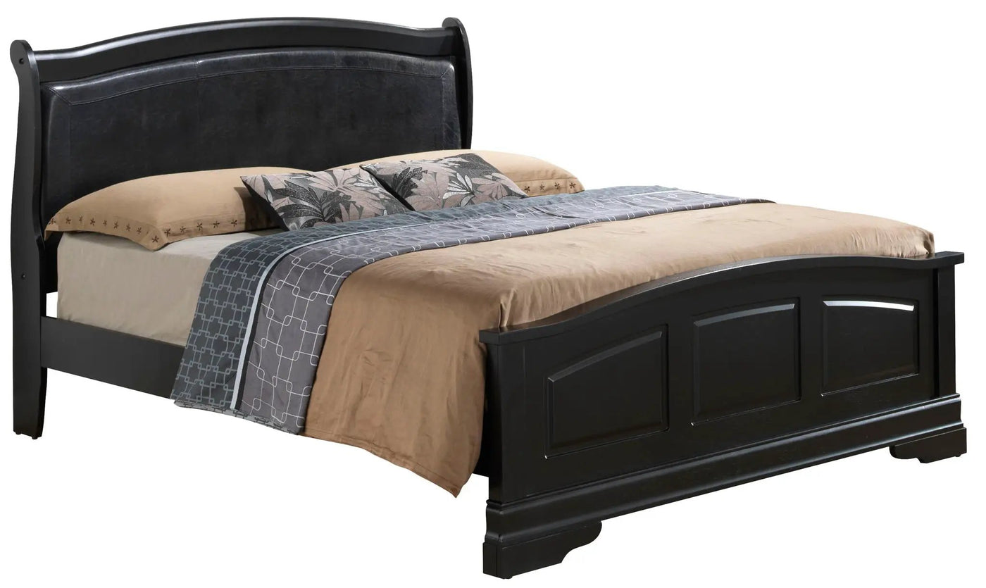 Panel Sleigh Bed Elegantly Crafted by HouseOfZazla
