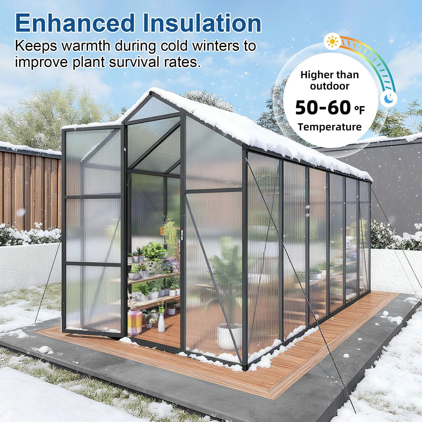 Gain Height Windproof house With Raised Base by HouseOfZazla