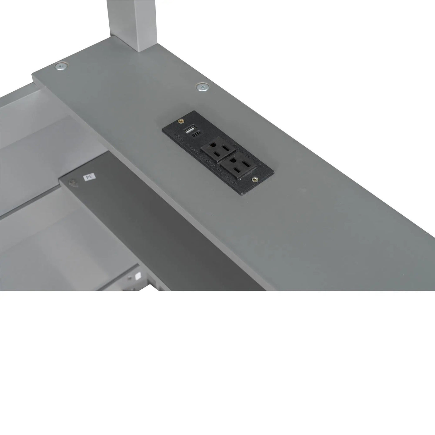Bunk Bed With Built In Shelves, Storage Box, LED Light And USB Charging Station by HouseOfZazla