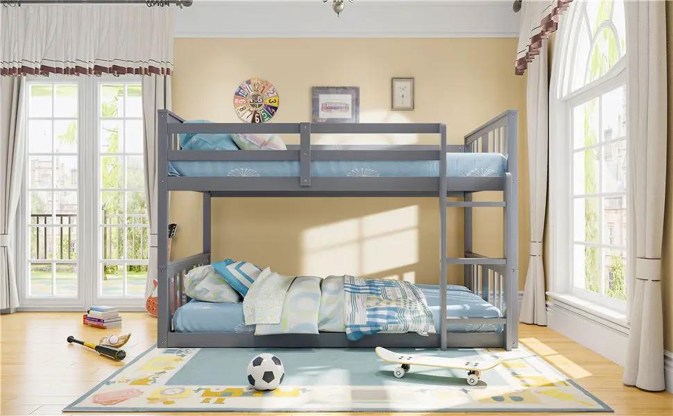 Solid Construction Bunk Bed & Ladder by HouseOfZazla