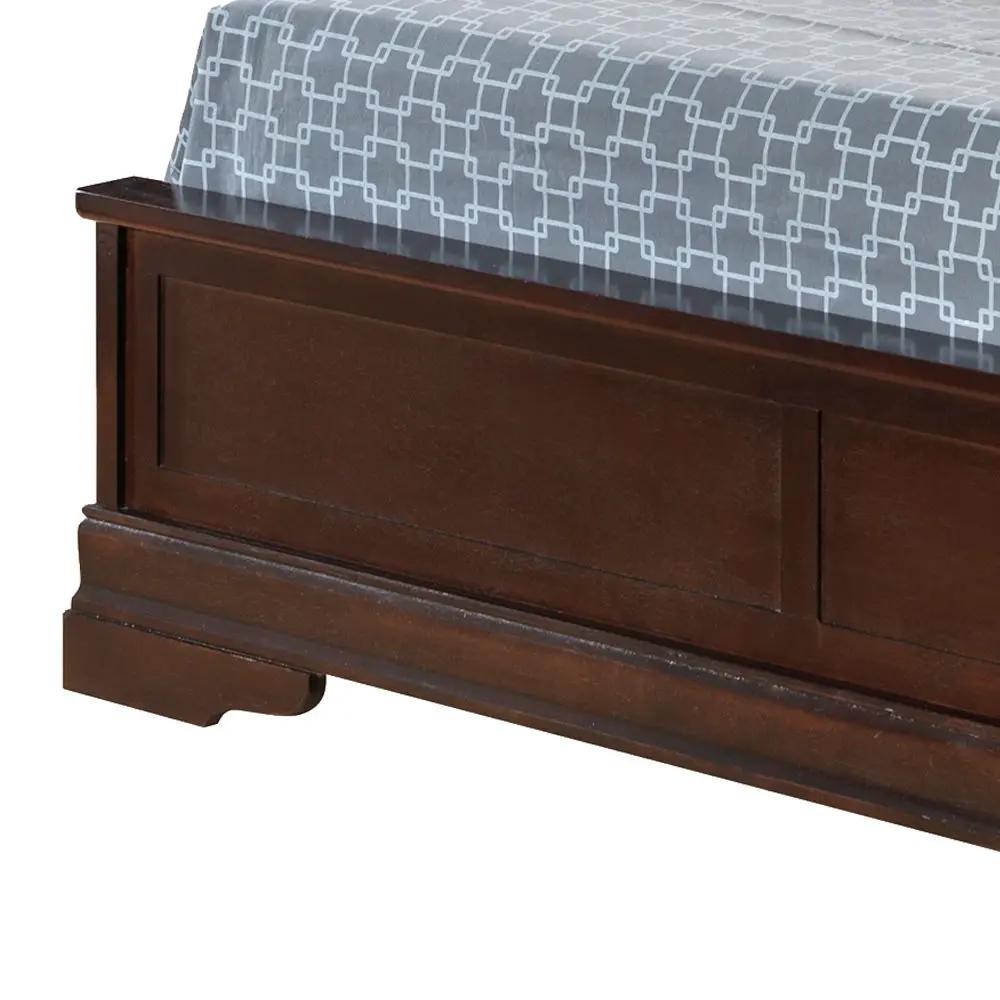 Sleigh Bed With Low Footboard by Unique Piece Furniture