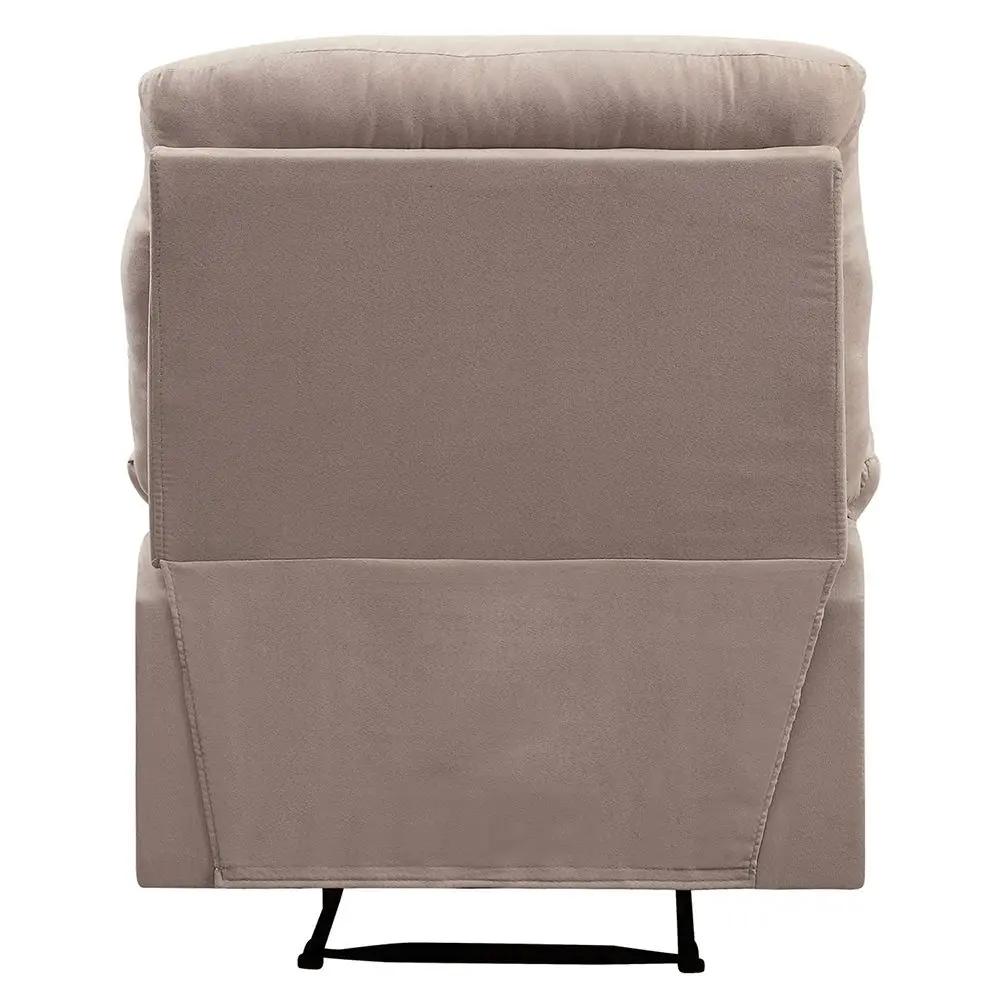 Arcadia - Motion Recliner - Beige Woven Fabric by Unique Piece Furniture