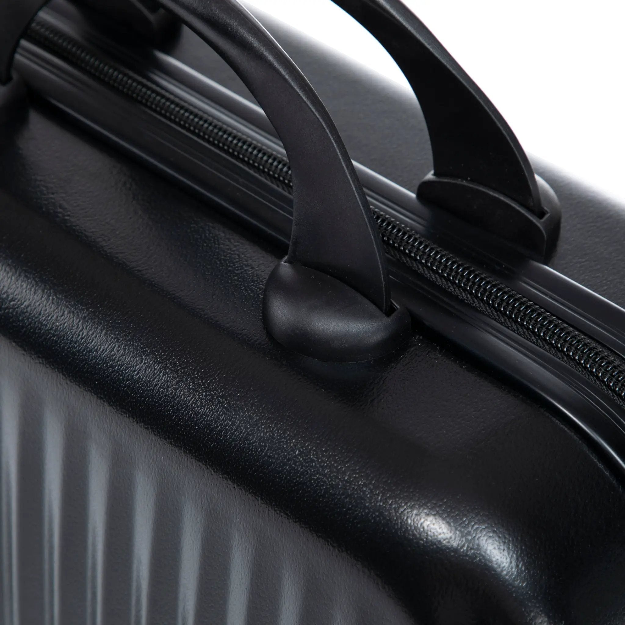 14' & 20' ABS Spinner Wheel Luggage Set with Cosmetic Case by HouseOfZazla