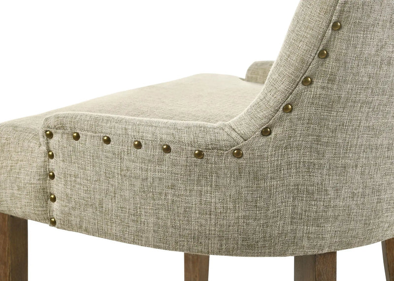 Yotam - Side Chair (Set of 2) - Beige / Oak by Unique Piece Furniture