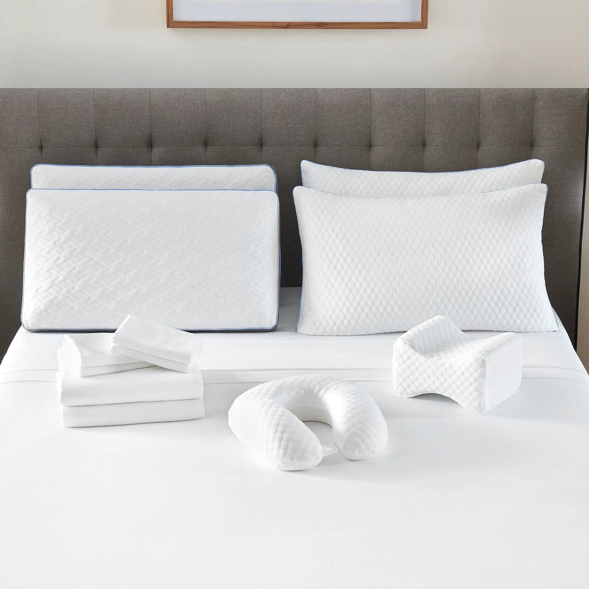 12 Piece Premium Comfort Bedding Pack by Unique Piece Furniture