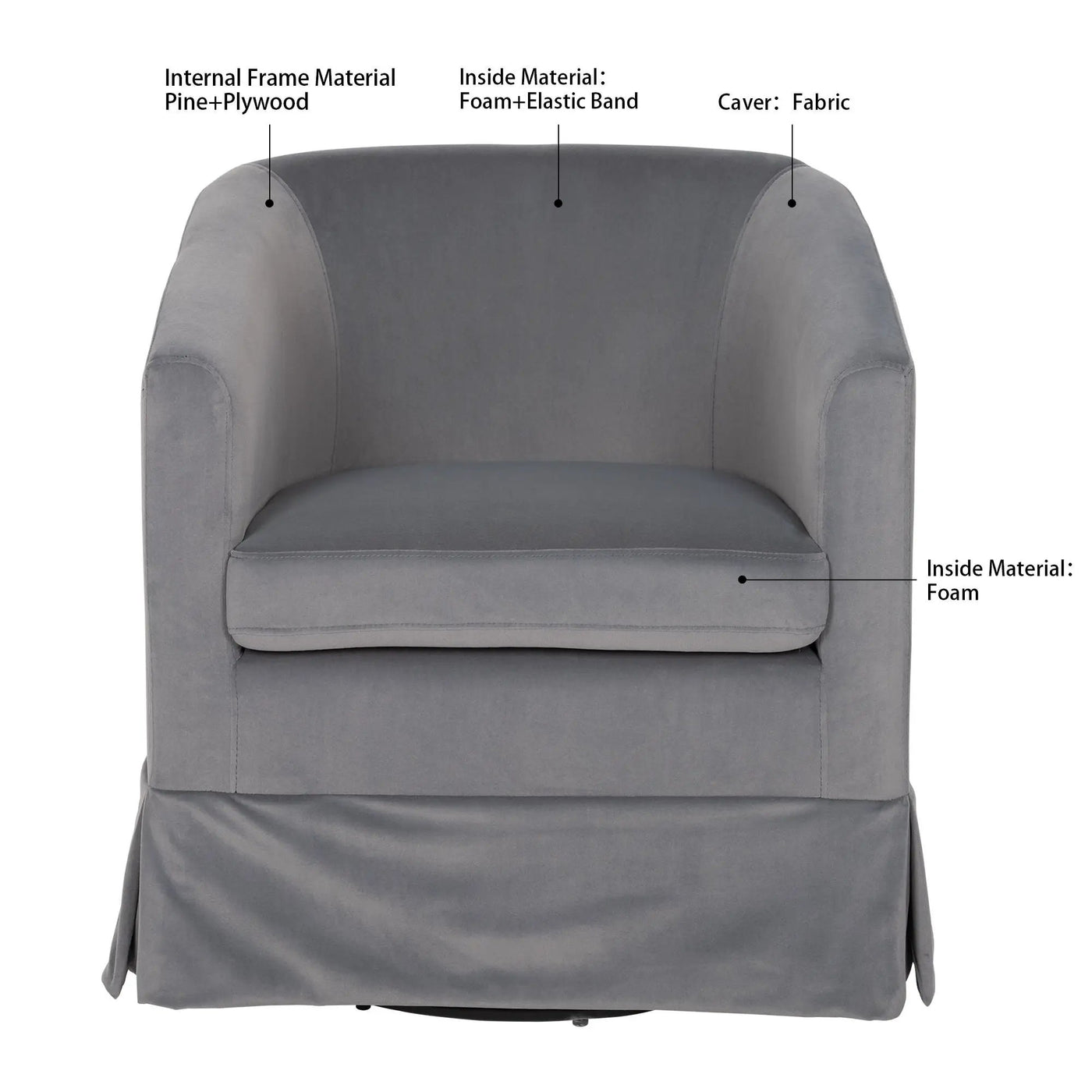 Swivel Chair by HouseOfZazla
