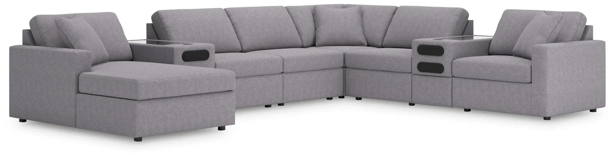 Modmax - Sectional - Granite by Unique Piece Furniture