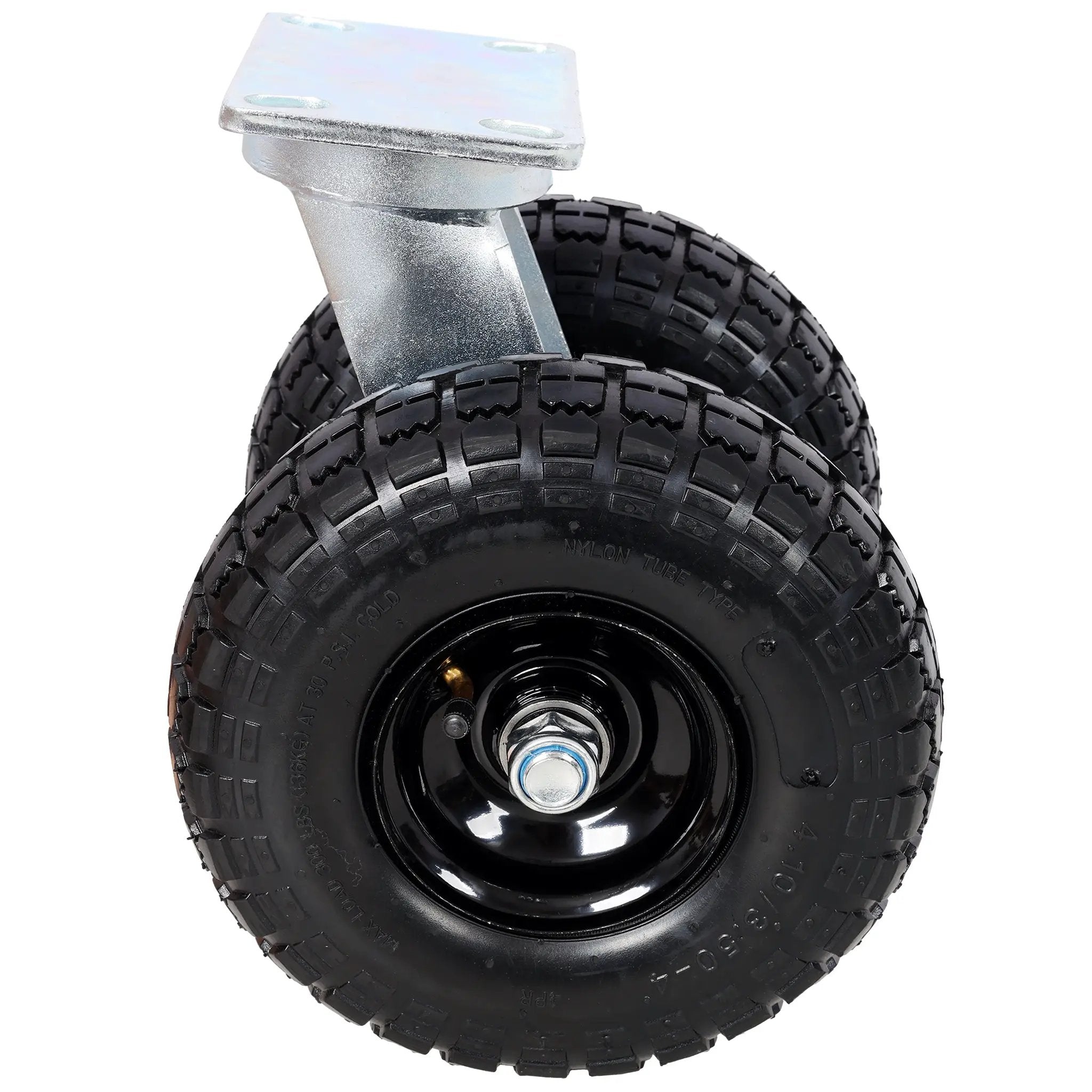 10 in Dual Air Wheels Swivel Caster, 660LBS Load Capacity by HouseOfZazla