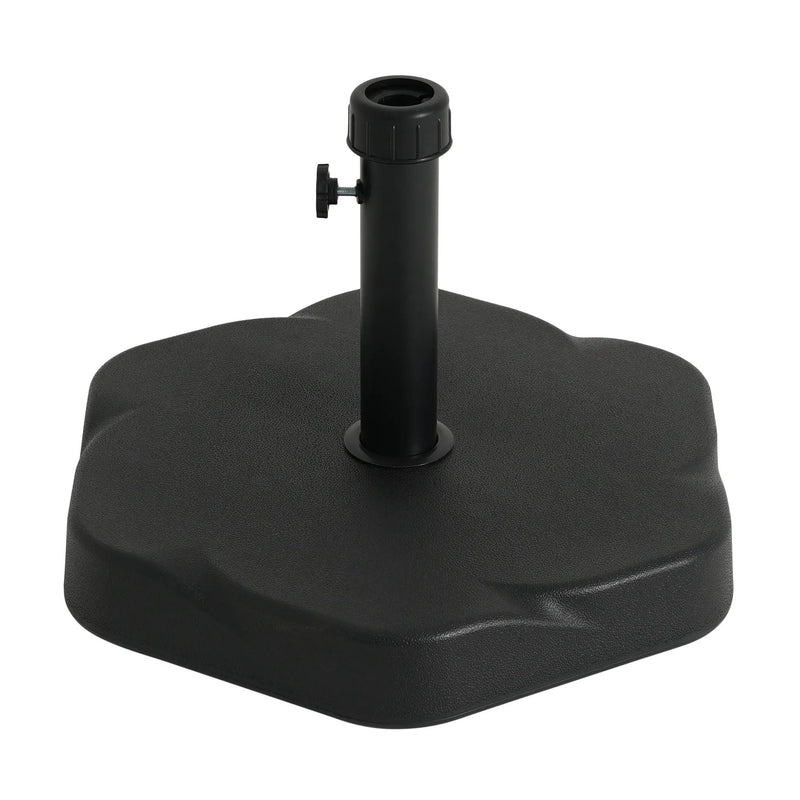 Hex Shape Outdoor 65-Pound Umbrella Base by HouseOfZazla