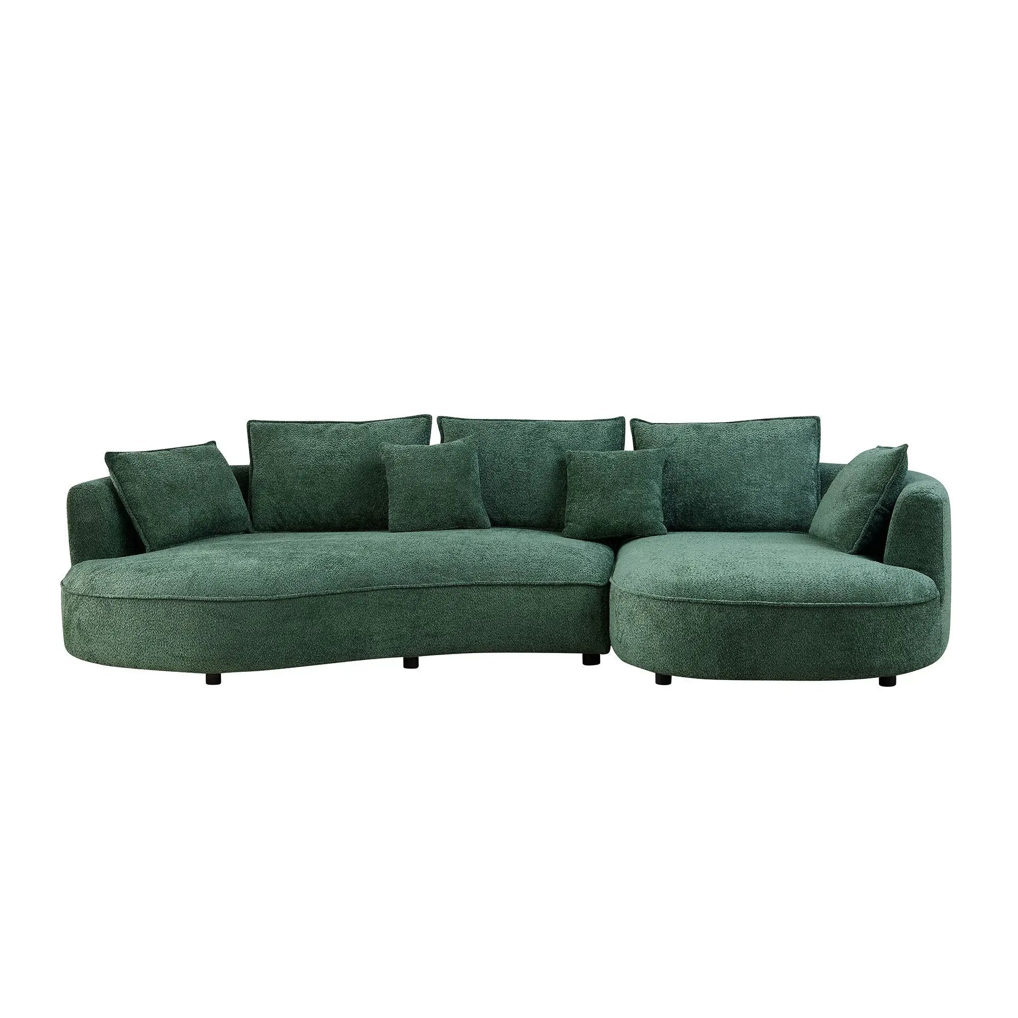 Oversized Sectional Sofa with Chaise by HouseOfZazla