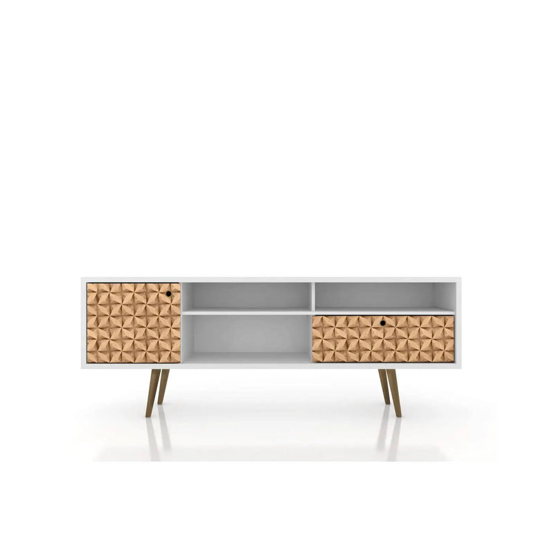 Liberty - TV Stand With 3 Open Shelves by HouseOfZazla