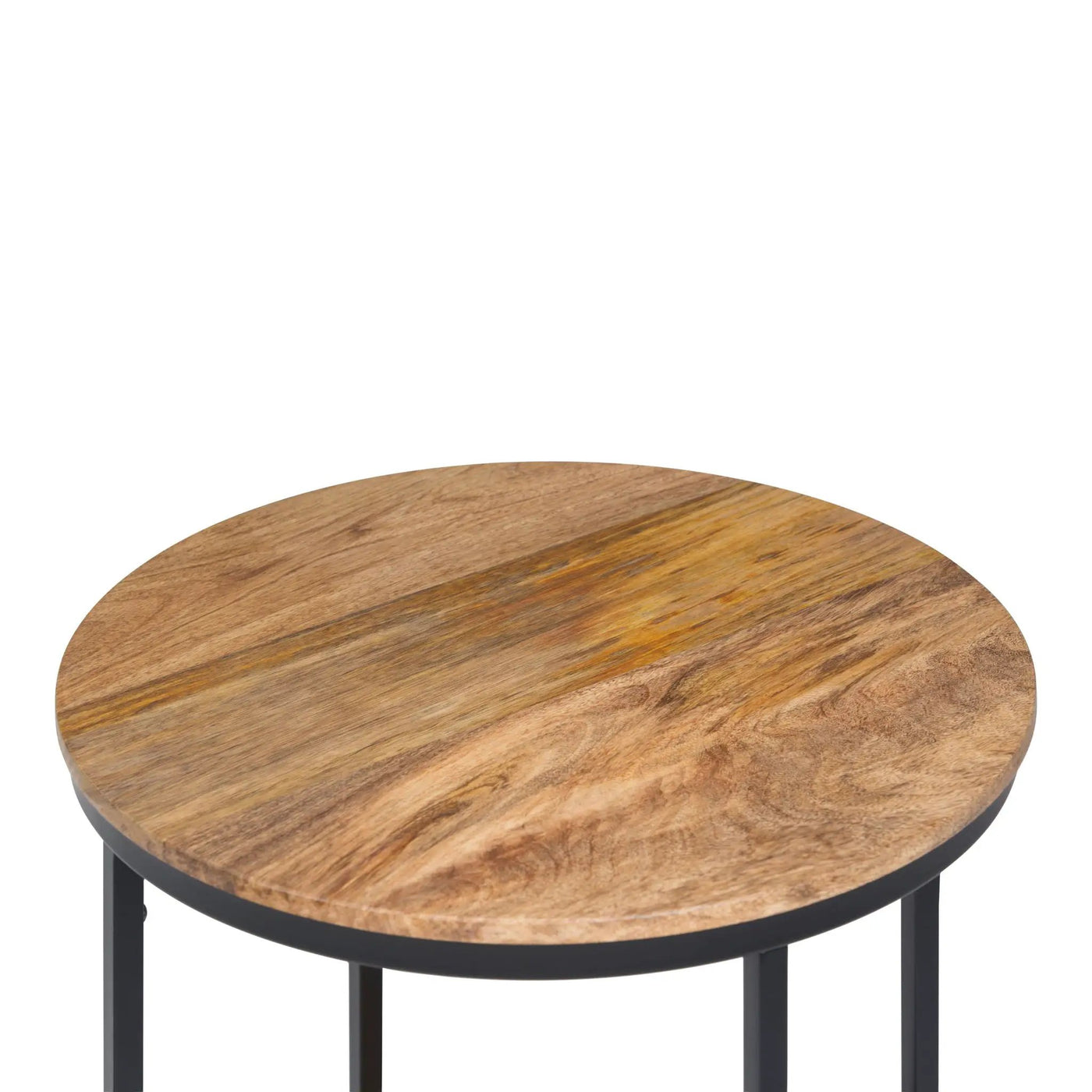 Jenna - Handcrafted Round Side Table by HouseOfZazla