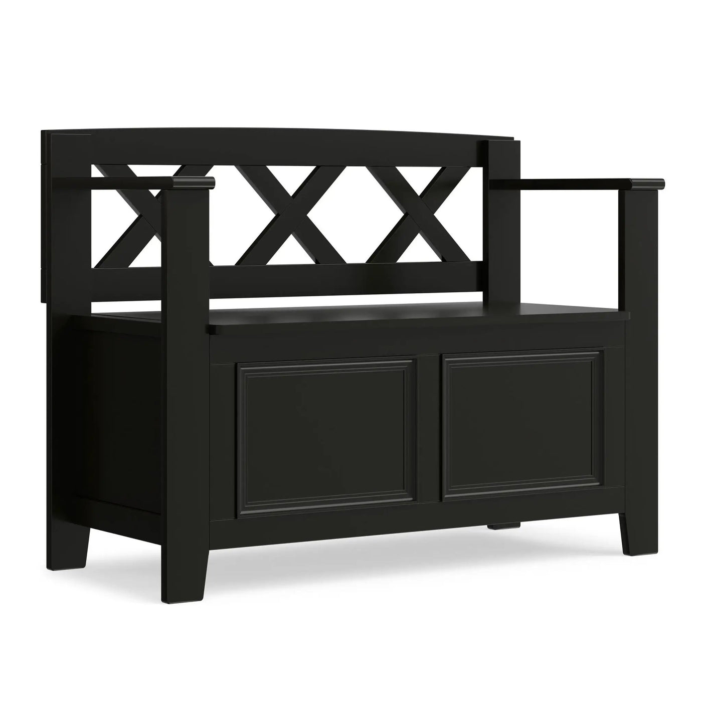Amherst - Small Transitional Entryway Storage Bench by Unique Piece Furniture