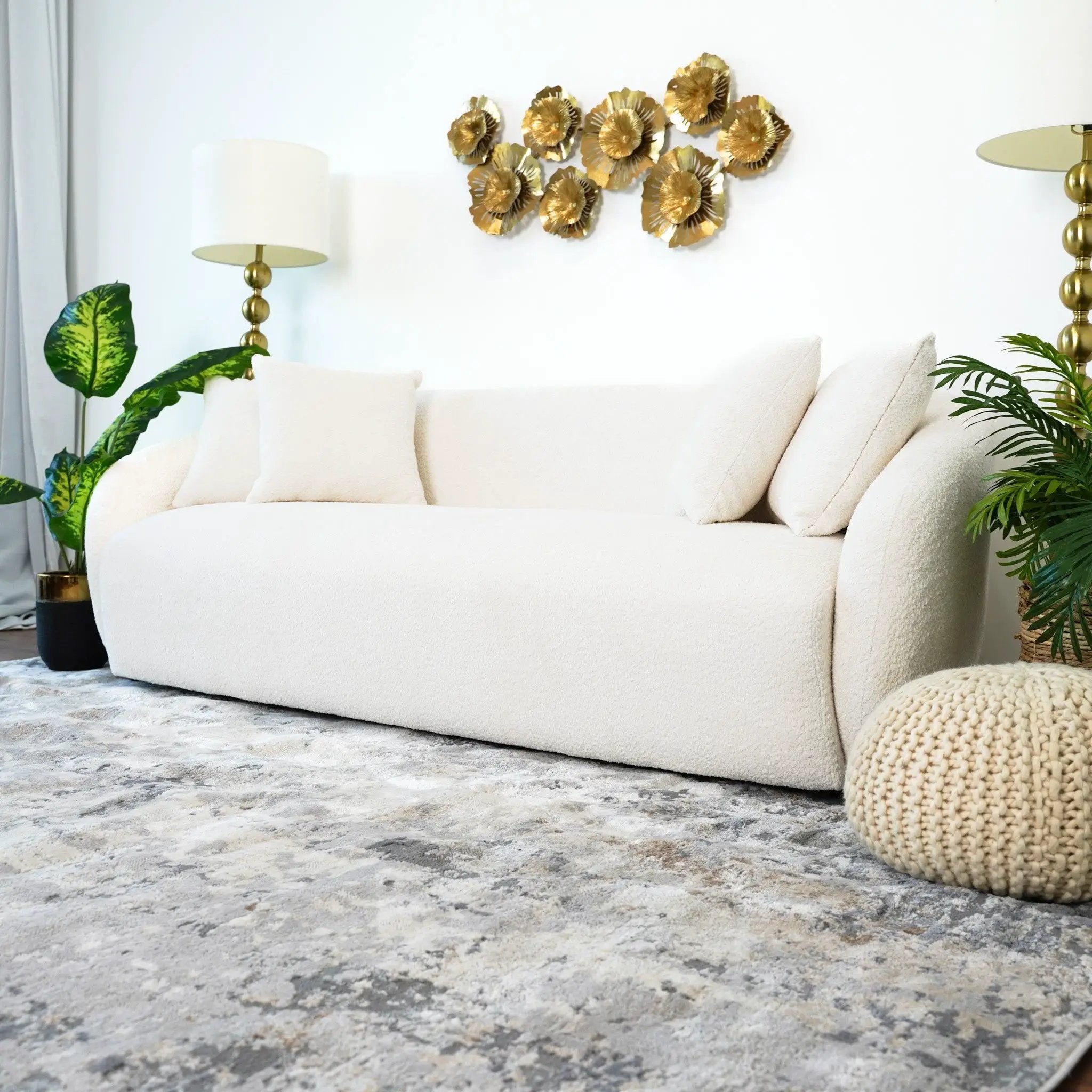 Linden - Sofa - Ivory by Unique Piece Furniture