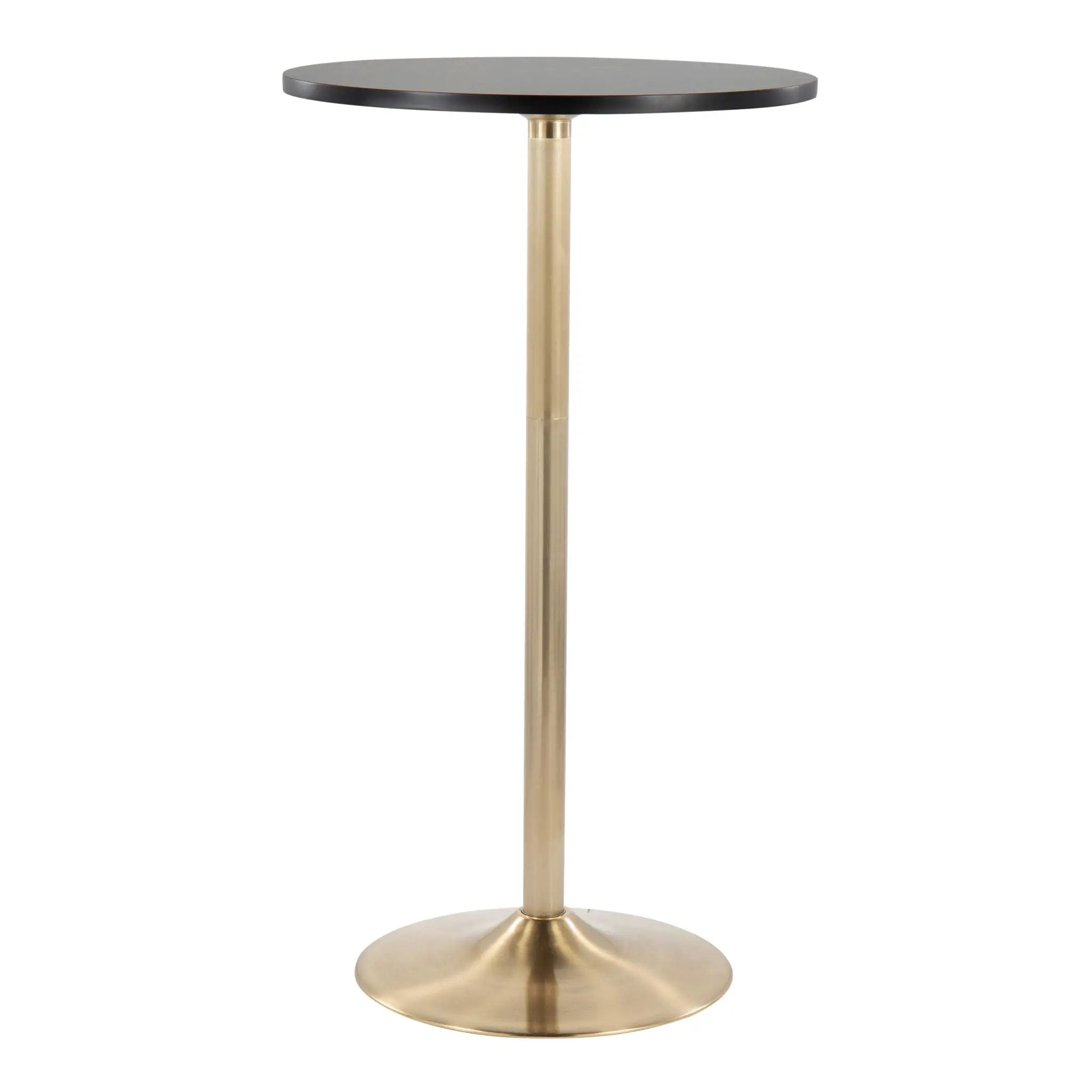 Pebble - Contemporary & Glam Adjustable Dining / Bar Table by Unique Piece Furniture