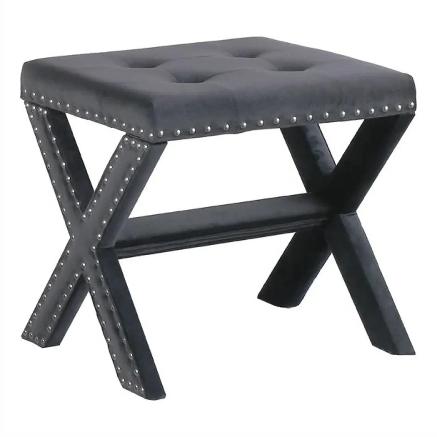 Upholstered Accent Bench With Nailhead Trim by Unique Piece Furniture