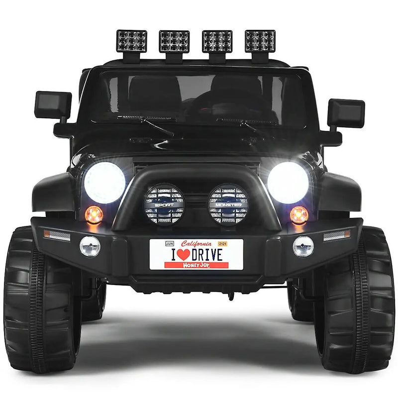 12V 2-Seater Ride on Car Truck with Remote Control and Storage Room by DirectDeals