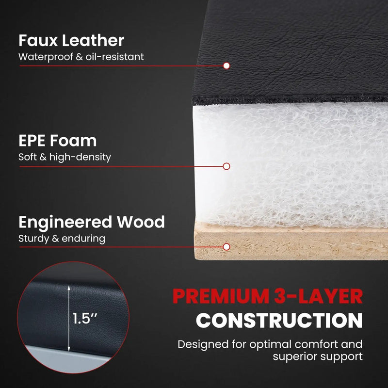 2-in-1 Mechanic Creeper and Z-Seat with 6 Swivel Casters by DirectDeals