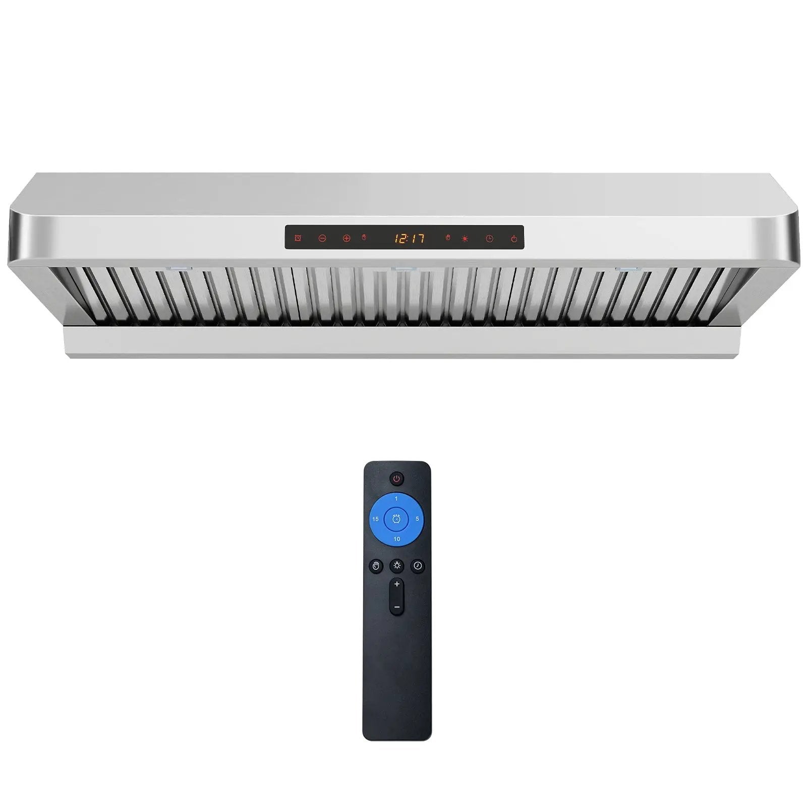 36 Inch Under Cabinet Range Hood 900 CFM Kitchen Stove Vent with Oil Collector-Silver by DirectDeals