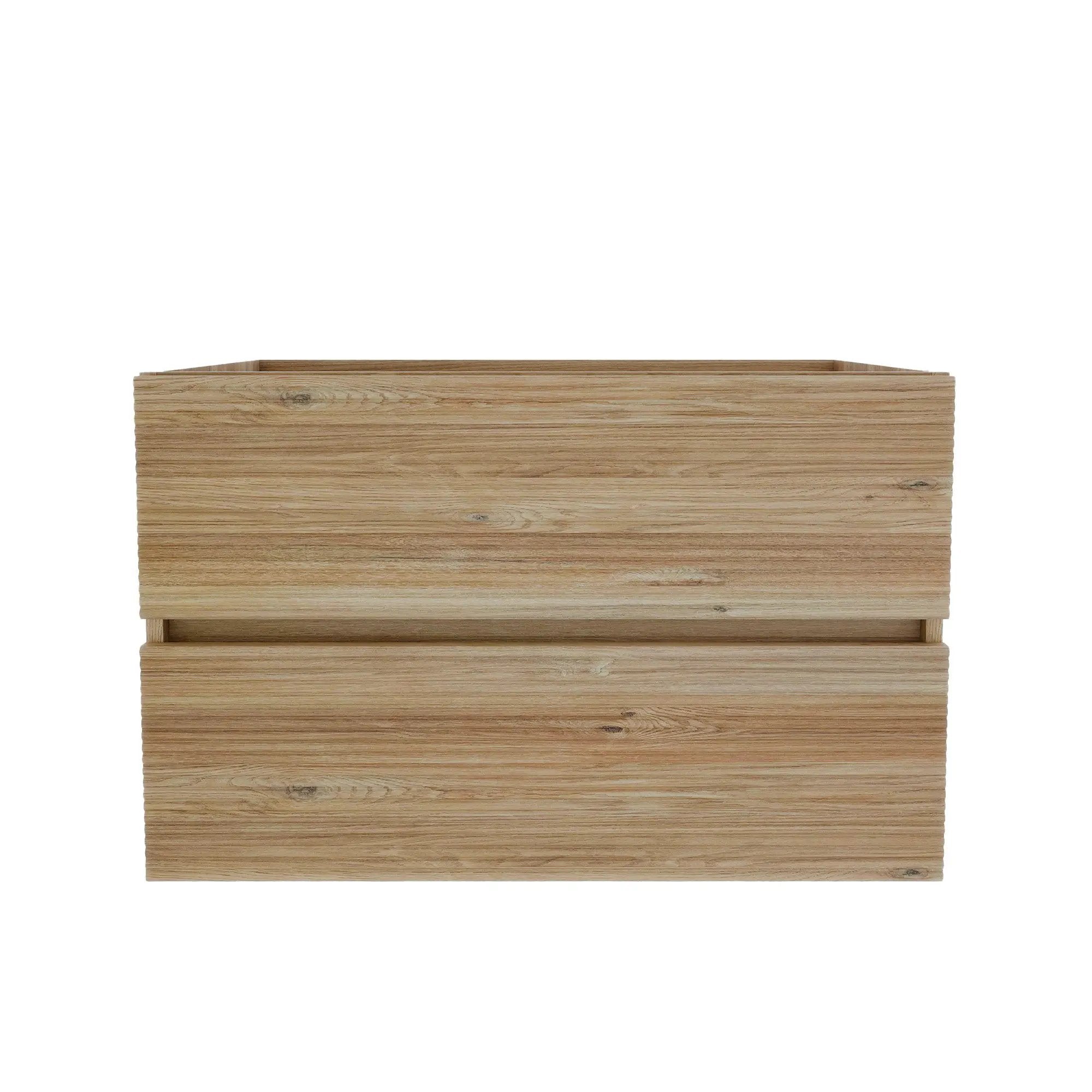 Grace 30 Rough Oak Bathroom Vanity by HouseOfZazla