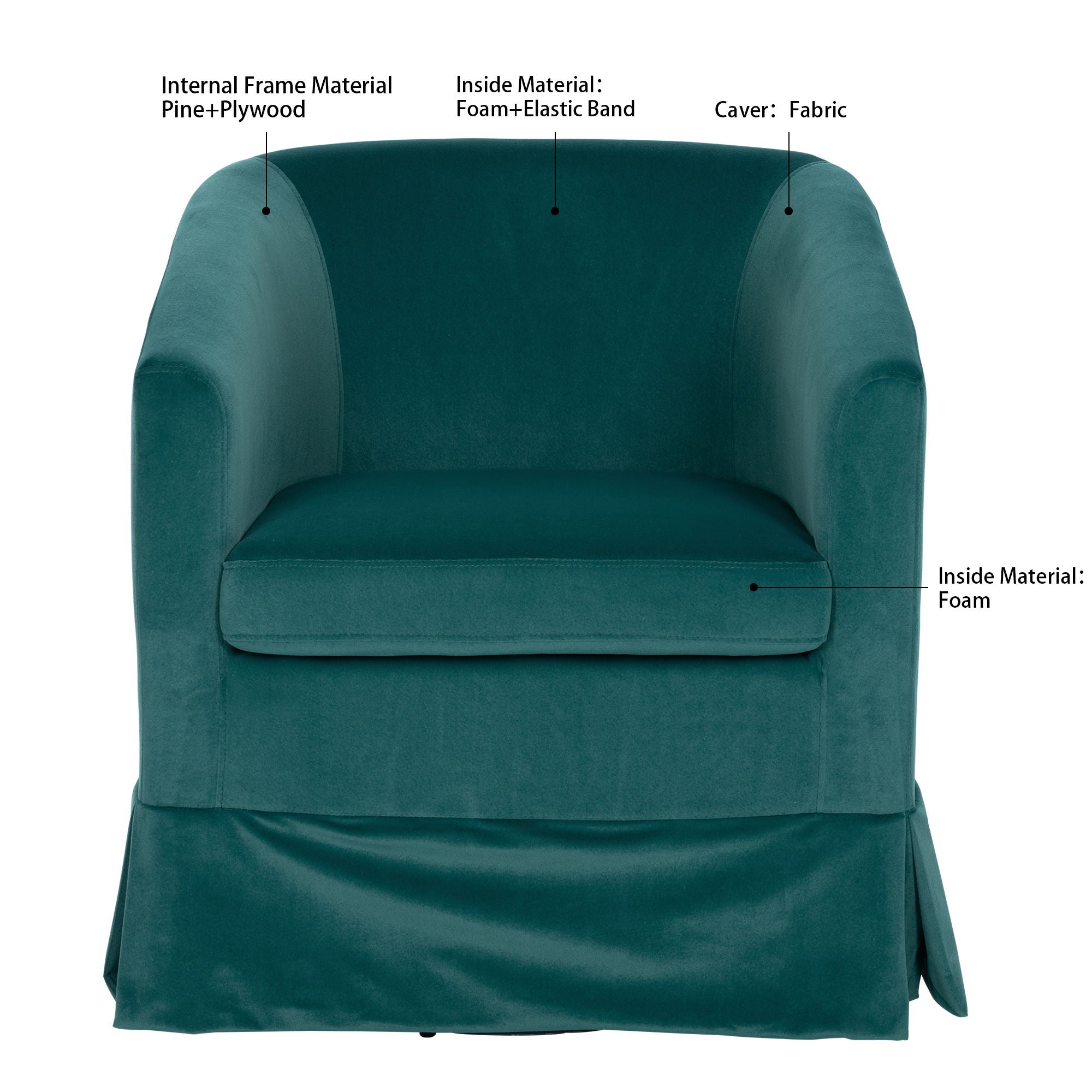 Swivel Chair by HouseOfZazla