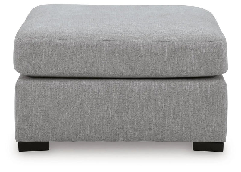 Lakepoint - Oversized Accent Ottoman - Nickel by Unique Piece Furniture